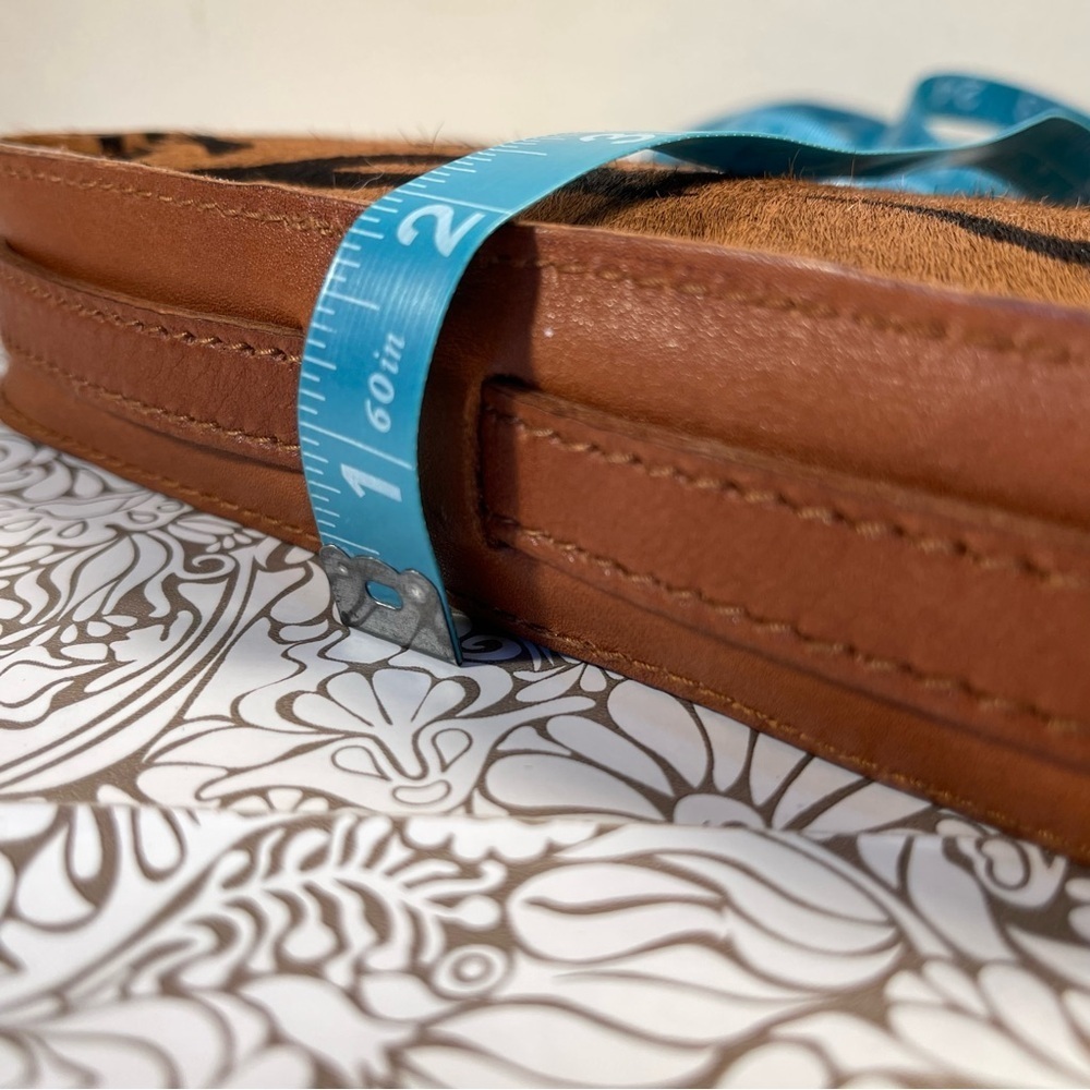 Madewell The Simple Crossbody Bag in Tiger Calf Hair - Picture 13 of 13